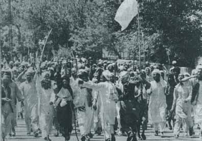 A group of Taliban who attacked RAWA rally in Peshawar