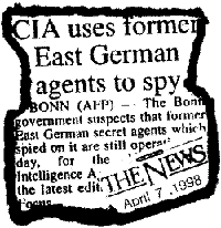 news about CIA spies