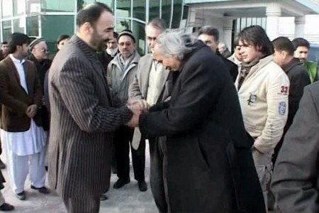 Partow Nadri with criminal Ata Mohammad