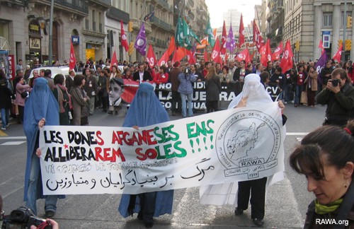 Demo in Barcelona