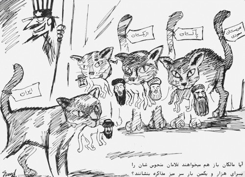 کشورهای خارجی نوکران شانرا به میدان میکشند