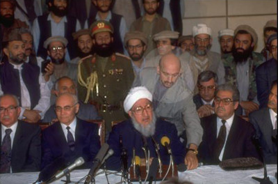 Karzai on black day of April 28, 1992
